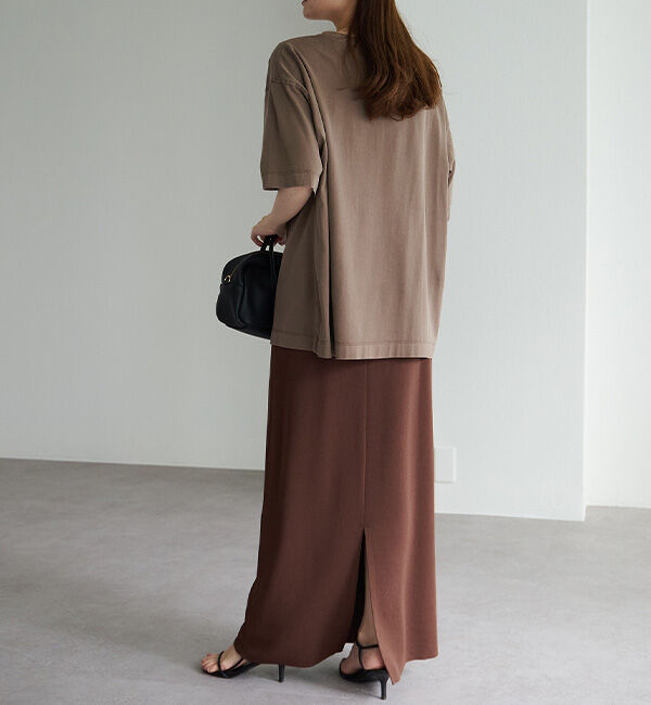  「《新色登場！/リバイバル》【-3kg見え / Du noir】ナロースカート」|スカート|