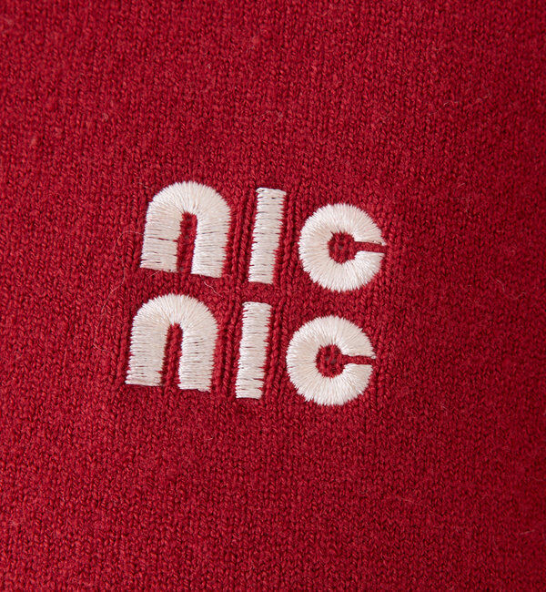  「ポロ襟ニットワンピース」|ワンピース|