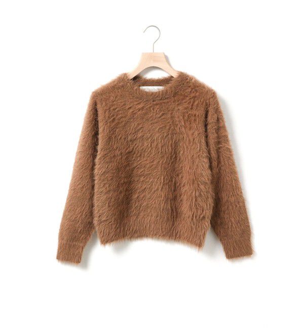 MARMARMAR「MARMARMAR シャギーニットプルオーバー」|ニット・セーター|ブラウン