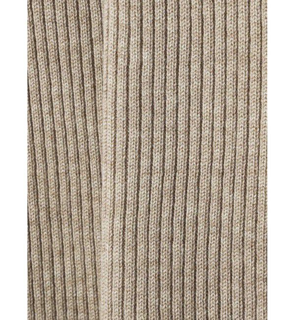 MIDIUMISOLID「MIDIUMISOLID for Ladies リブピンタックプルオーバー」|ニット・セーター|