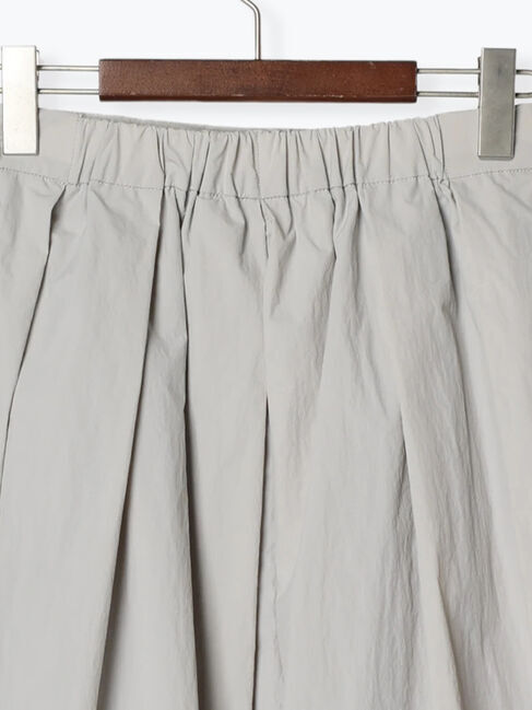 Te chichi「ナイロンタフタタックフレアスカート」|スカート|