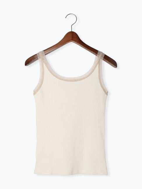 Te chichi「2WAYチュールショルダータンクトップ」|Tシャツ・カットソー|