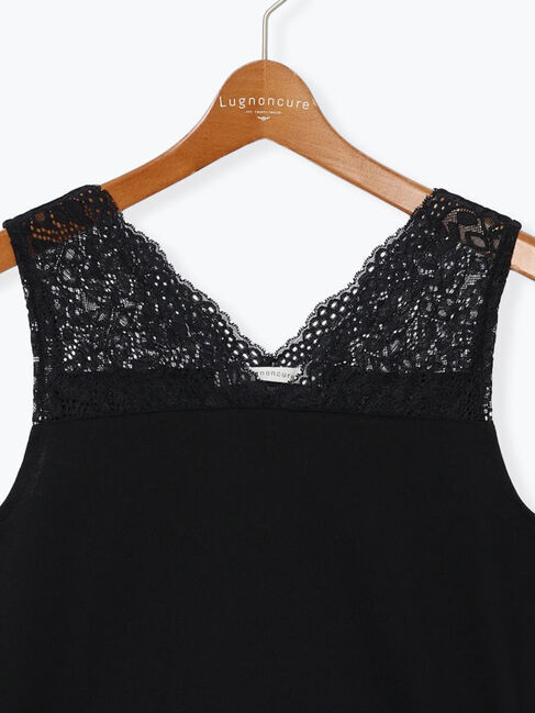 Lugnoncure「肩レースタンクトップ」|タンクトップ|