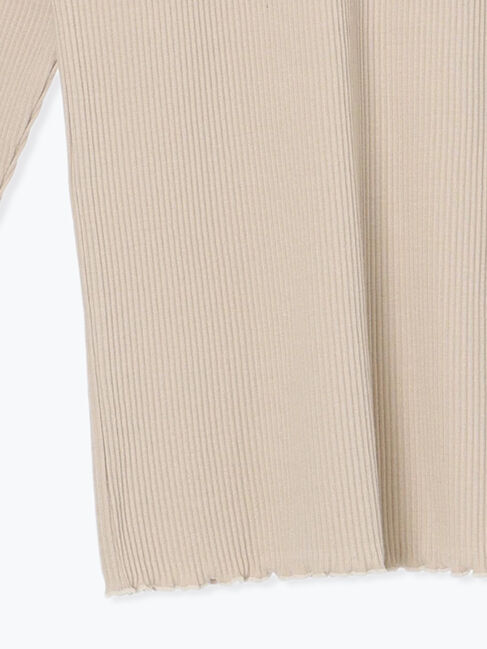 Samansa Mos2「リブハイネックインナー」|Tシャツ・カットソー|