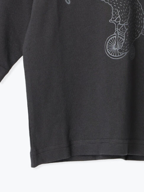 Samansa Mos2 Lagom「【Champion別注】クマプリント7分袖Tシャツ」|Tシャツ・カットソー|