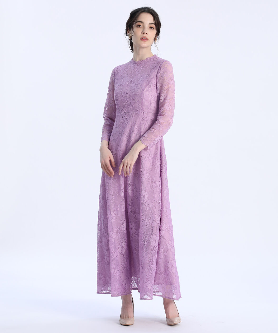 Maglie le cassetto「《M Maglie le cassetto》ラッセルレースロングドレス」|ワンピース|