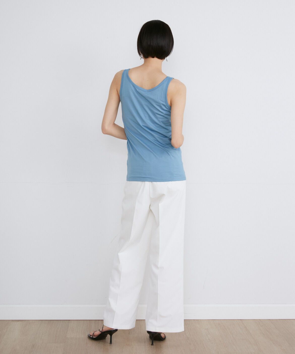 INED「タンクトップ《スビン綿MIX天竺/A-GIRL&rsquo;S 》」|タンクトップ|