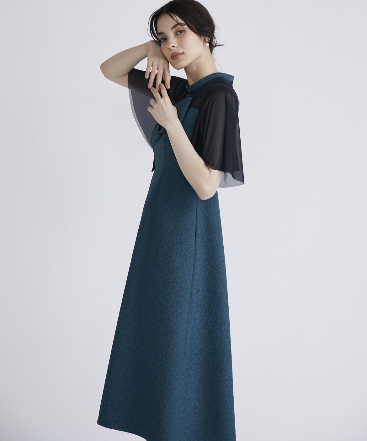 Maglie le cassetto「シアードッキングワンピース」|ワンピース|