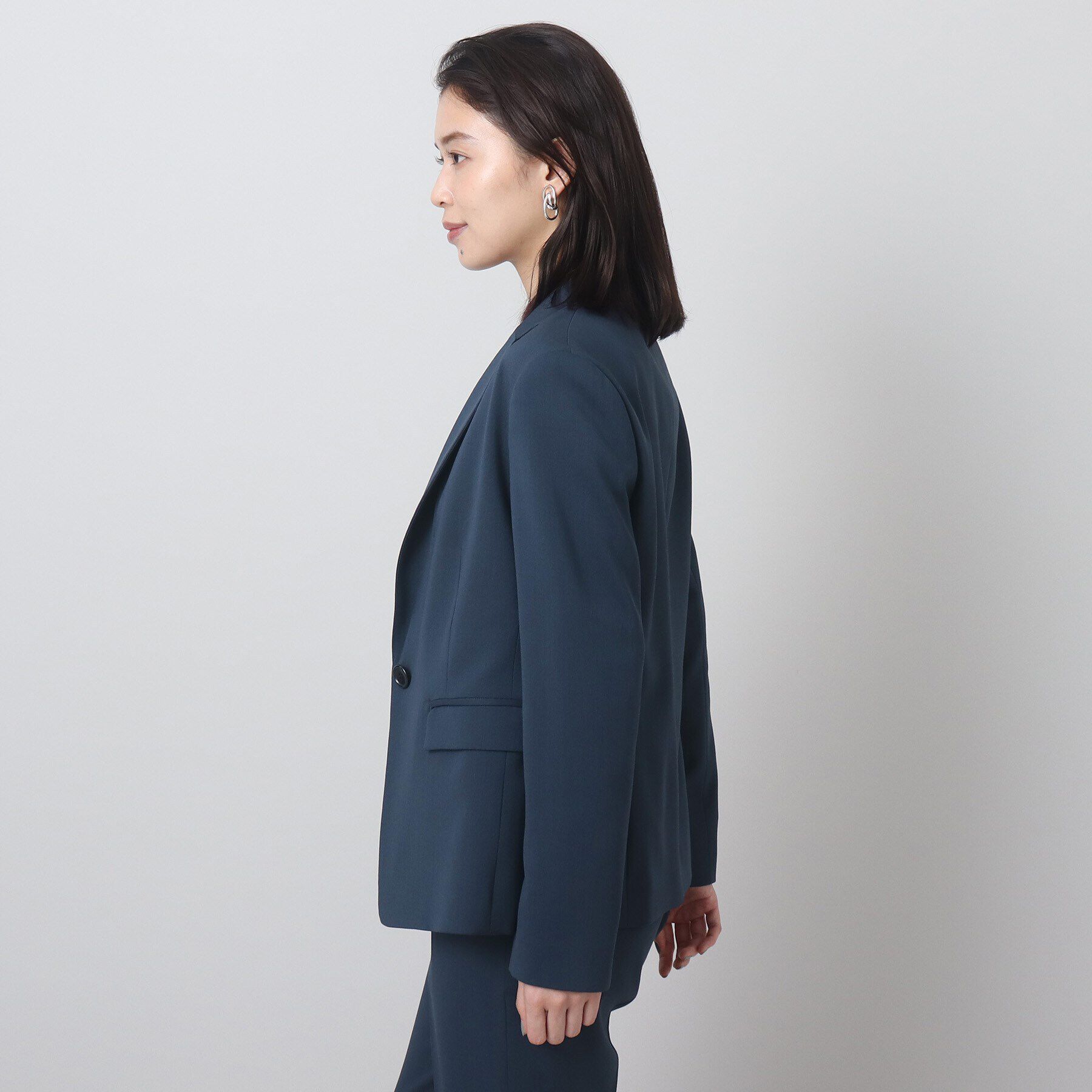 UNTITLED「【軽くて快適！】ウール混 ストレッチテーラードジャケット」|テーラードジャケット|