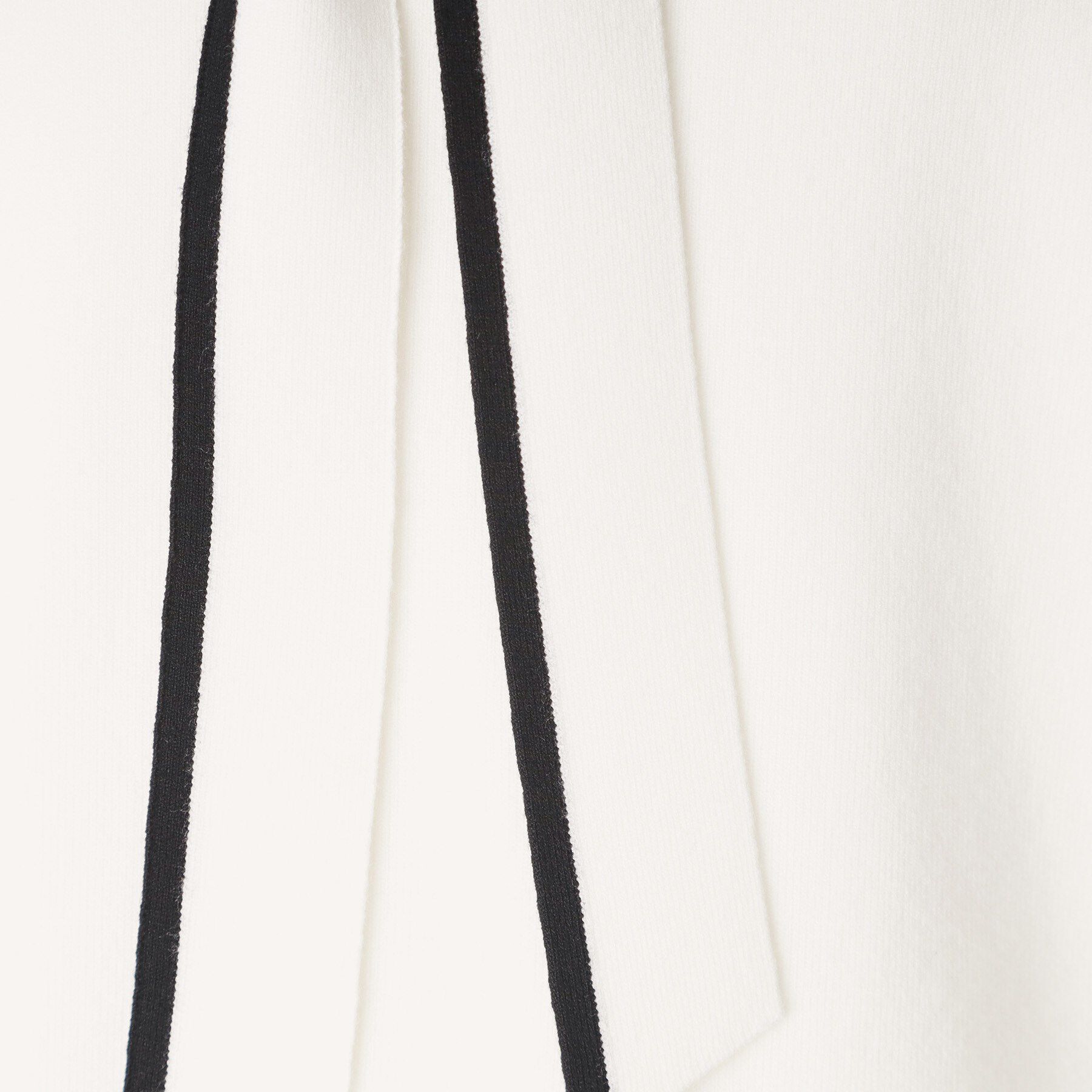 COUP DE CHANCE「【洗える】配色ボウタイのニットトップス」|Tシャツ・カットソー|