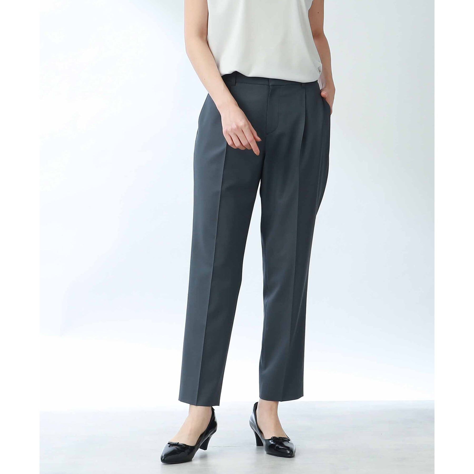 Reflect「【R-QUALITY】テーパードシルエットパンツ」|その他|ダークグレー(013