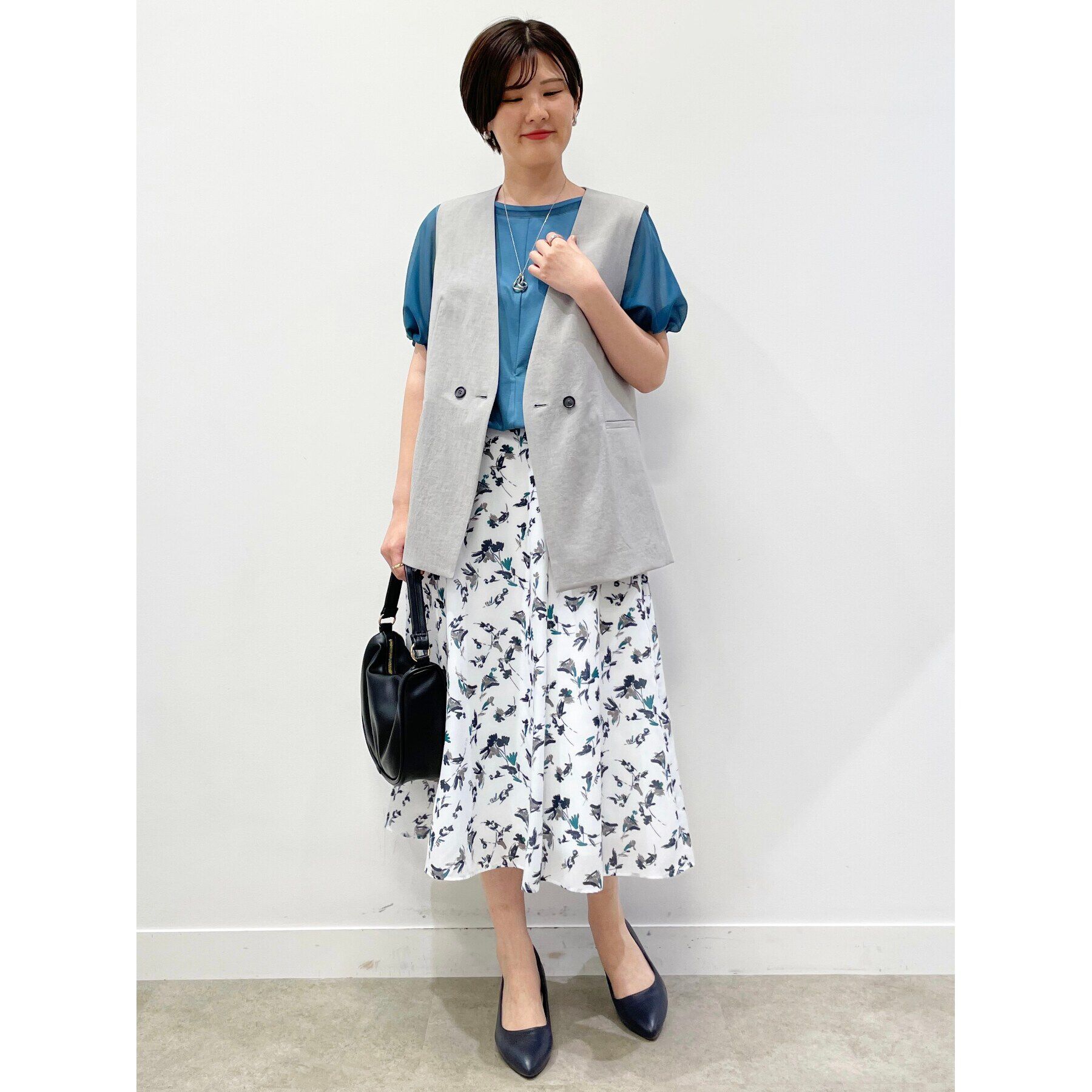 Reflect「【SALE／接触冷感／マシンウォッシュ可】シアースリーブカットソー」|Tシャツ・カットソー|