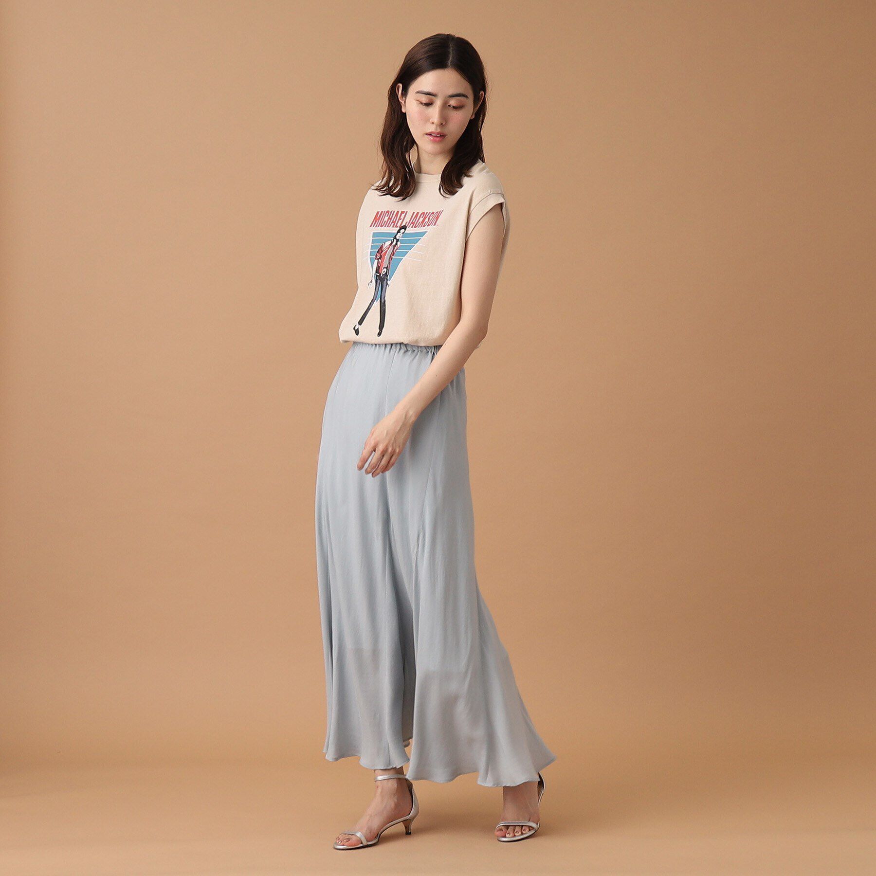 DRESSTERIOR「【洗える/大人カジュアル】キュプラフィブリルスカート」|スカート|