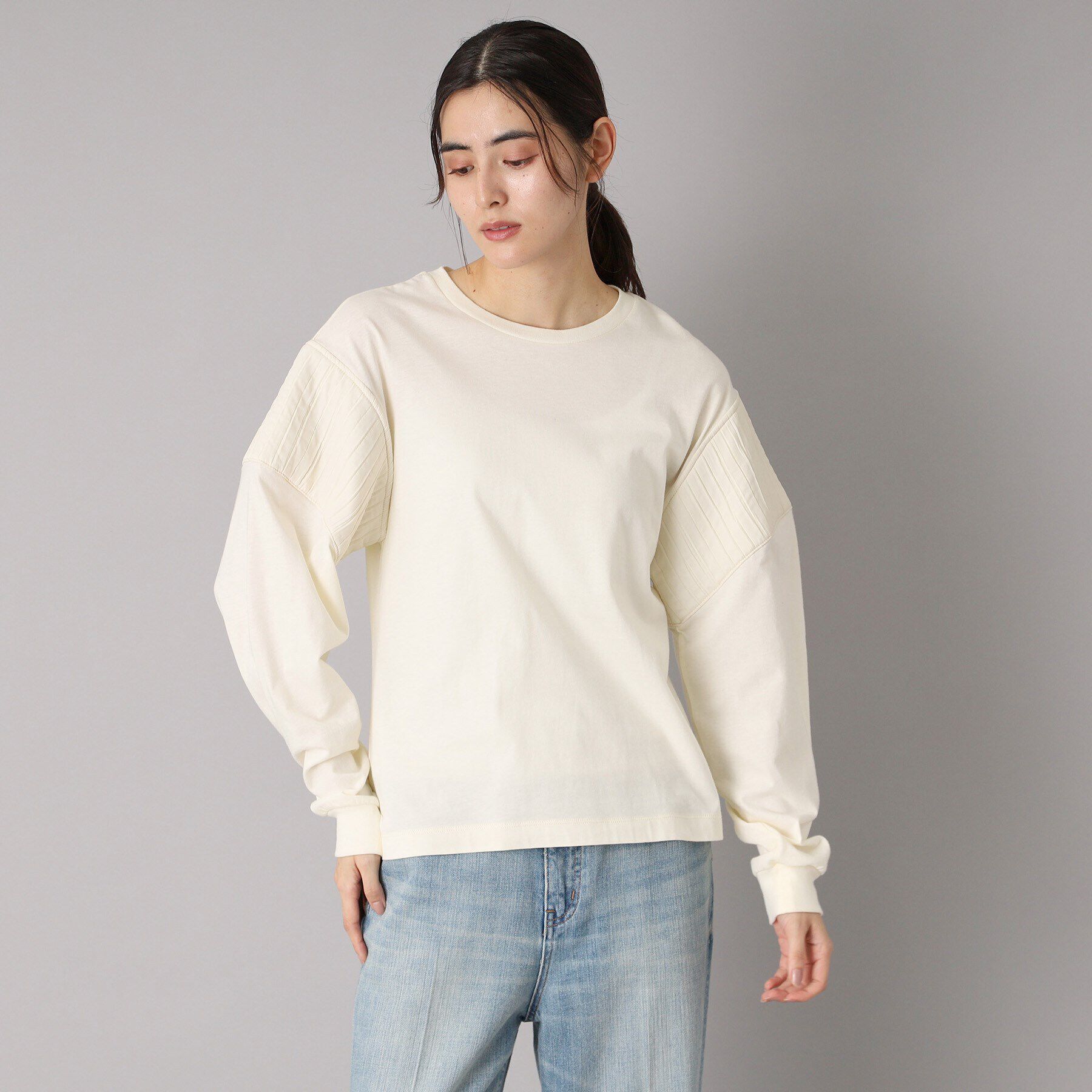 DRESSTERIOR「muller of yoshiokubo（ミュラーオブヨシオクボ）STRIPE JQ ロンT」|Tシャツ・カットソー|