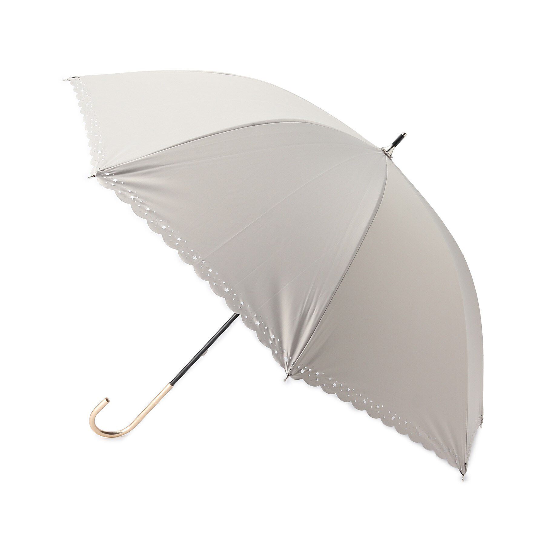 grove「【because】遮光スターヒートカットパラソル 長傘」|傘|