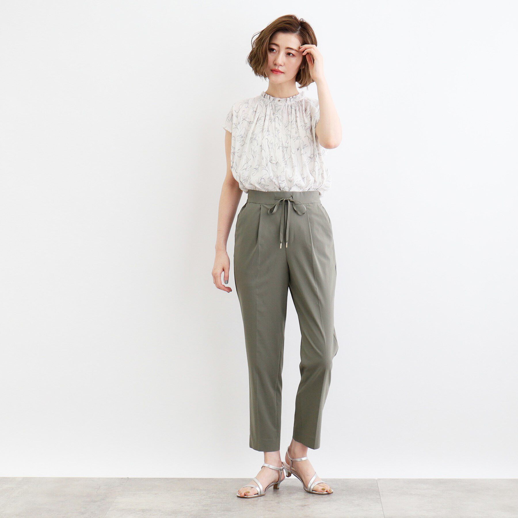 grove「【洗える/接触冷感】ハイパーストレッチジョガーパンツ」|その他|