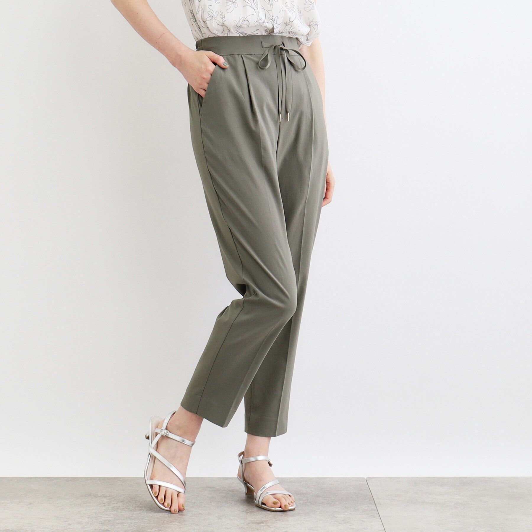 grove「【洗える/接触冷感】ハイパーストレッチジョガーパンツ」|その他|