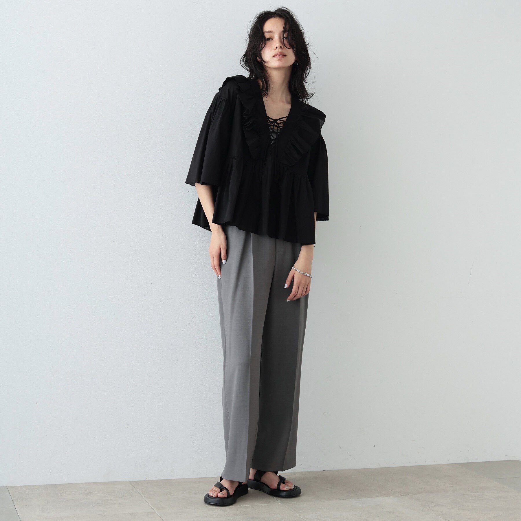 GALLEST「イージーストレートワイドパンツ」|その他|