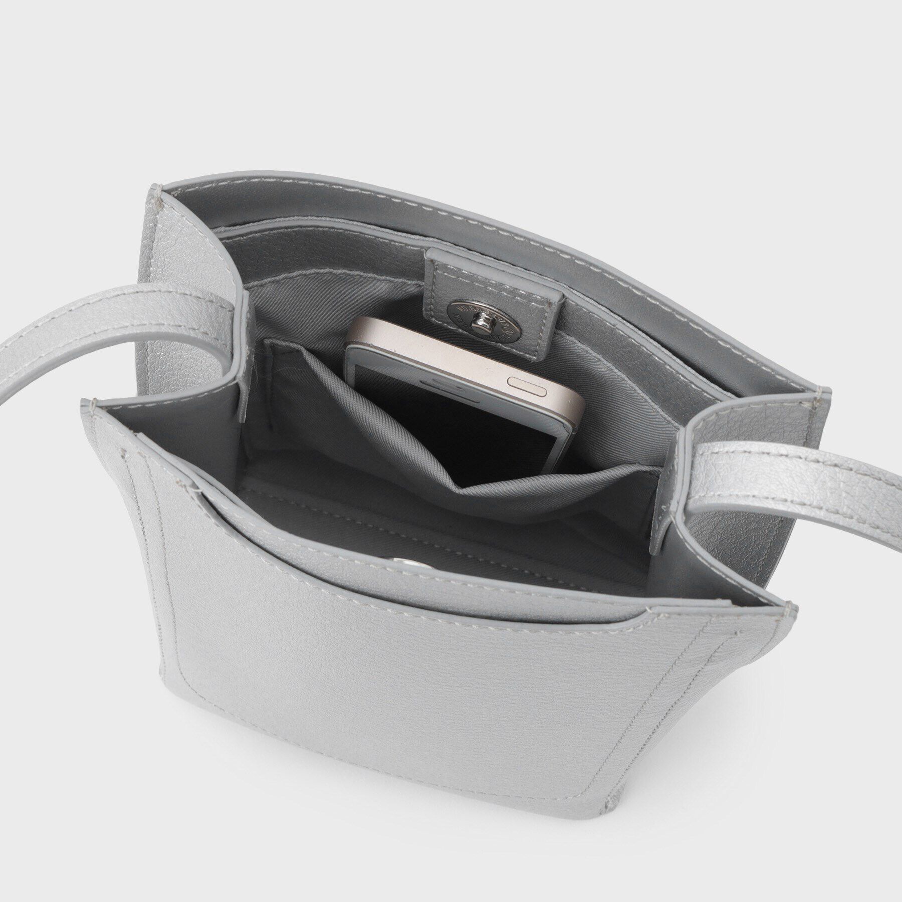 INDIVI「【合皮】ミニポシェットバッグ」|ショルダー・メッセンジャー|