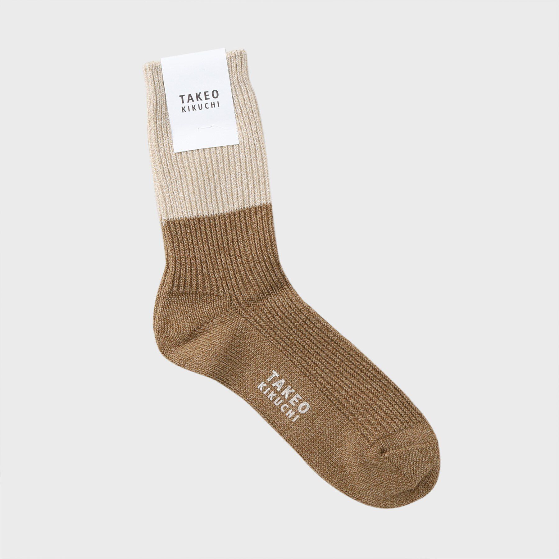 TAKEO KIKUCHI「カラーブロッククルーソックス」|ソックス|