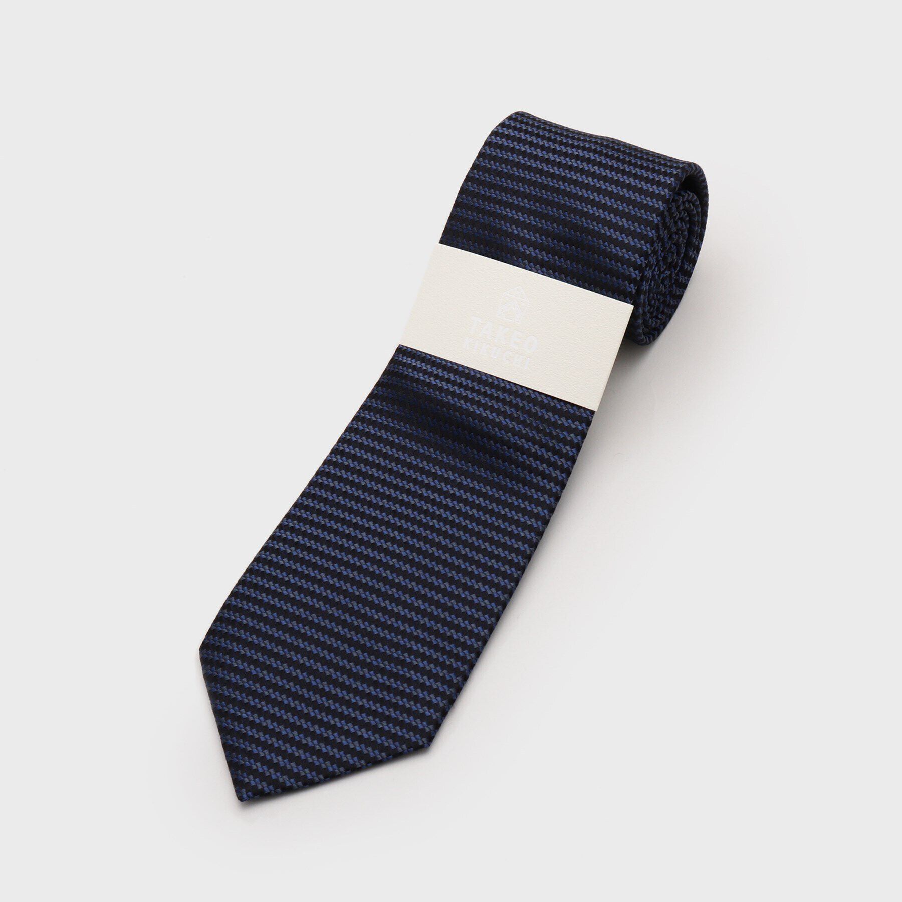 TAKEO KIKUCHI「【THE FLAGSHIP】桧垣紋 シャドーソリッド　ネクタイ」|ネクタイ・蝶ネクタイ|
