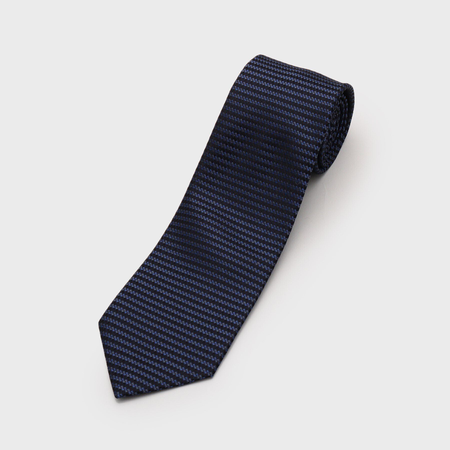 TAKEO KIKUCHI「【THE FLAGSHIP】桧垣紋 シャドーソリッド　ネクタイ」|ネクタイ・蝶ネクタイ|