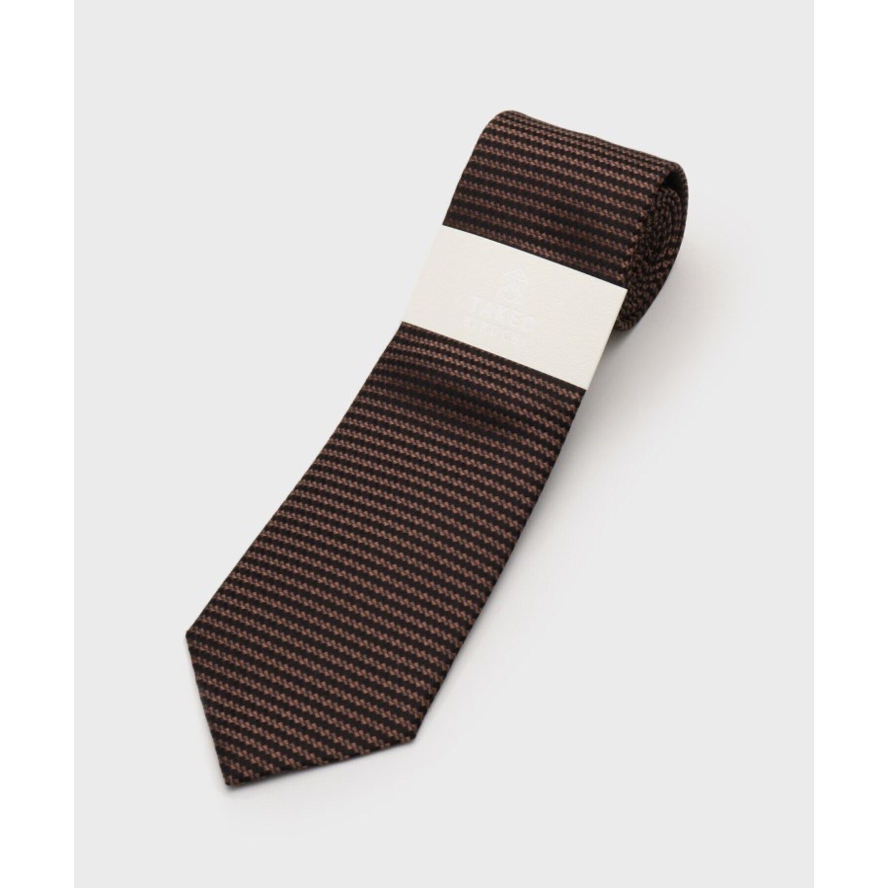 TAKEO KIKUCHI「【THE FLAGSHIP】桧垣紋 シャドーソリッド　ネクタイ」|ネクタイ・蝶ネクタイ|