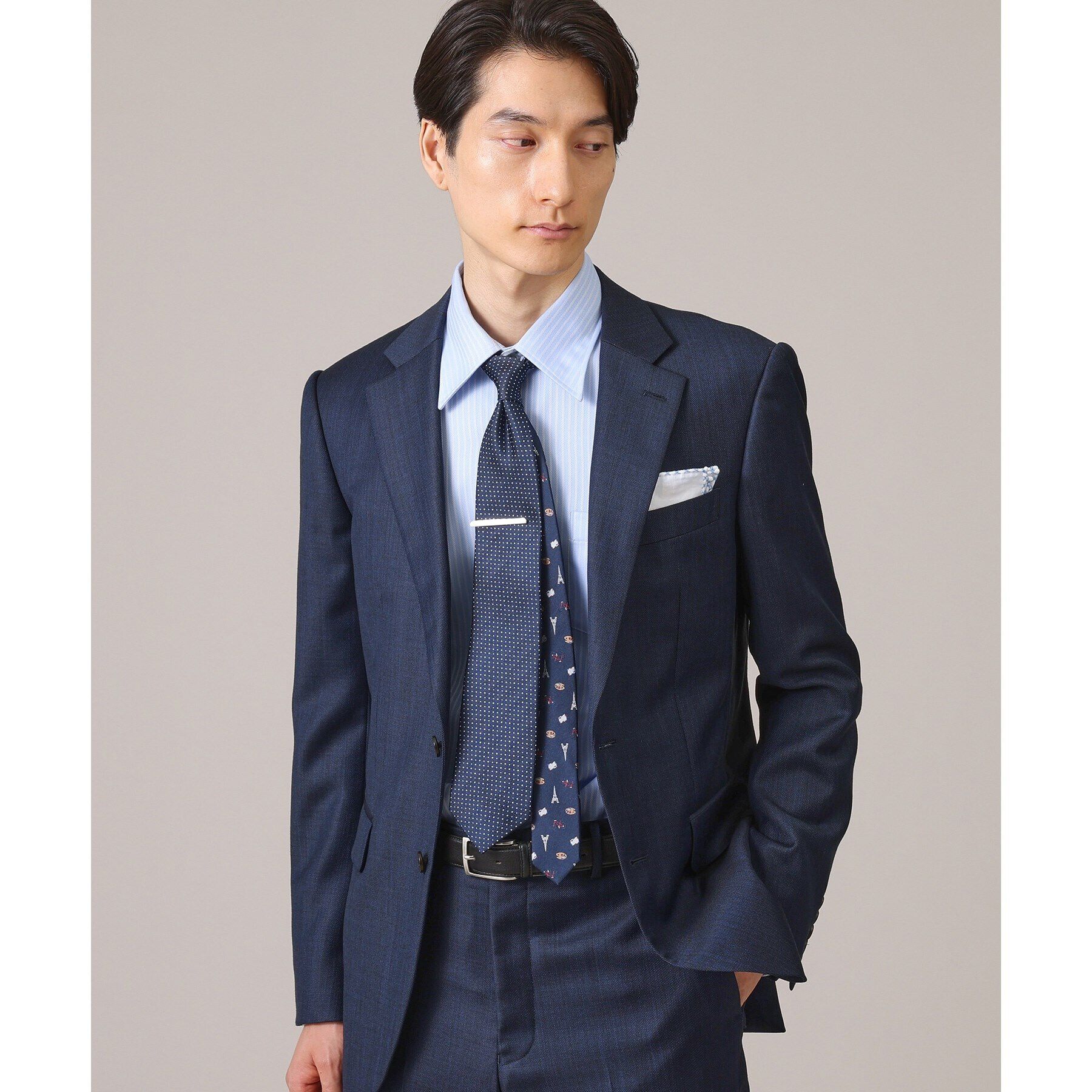 TAKEO KIKUCHI「【BOXセット】旅するネクタイ～世界編～ ネクタイ＆タイバー セット」|ネクタイ・蝶ネクタイ|