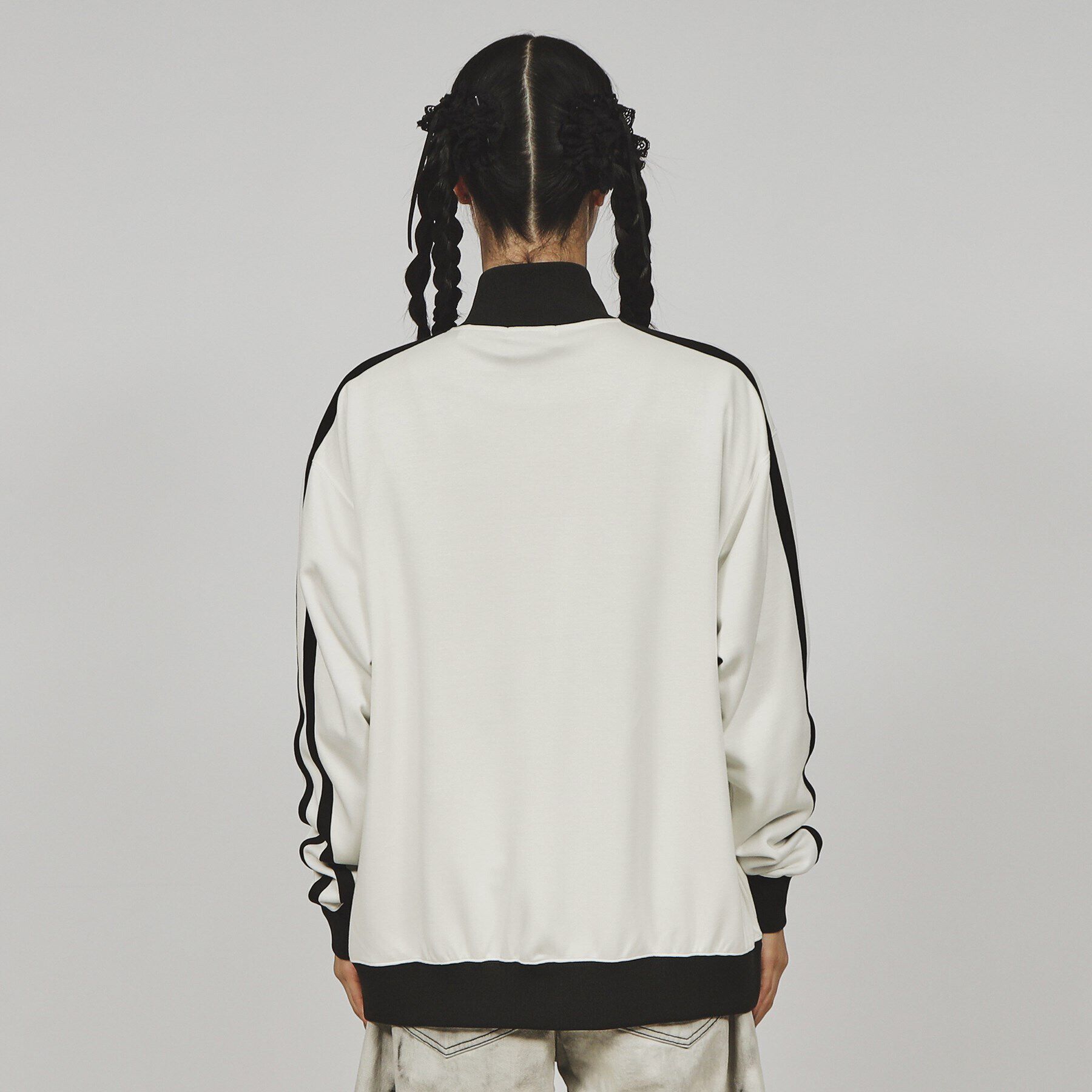 tk.TAKEO KIKUCHI「ルーズシルエットトラックジャケット（セットアップ対応）」|ブルゾン・スタジャン|