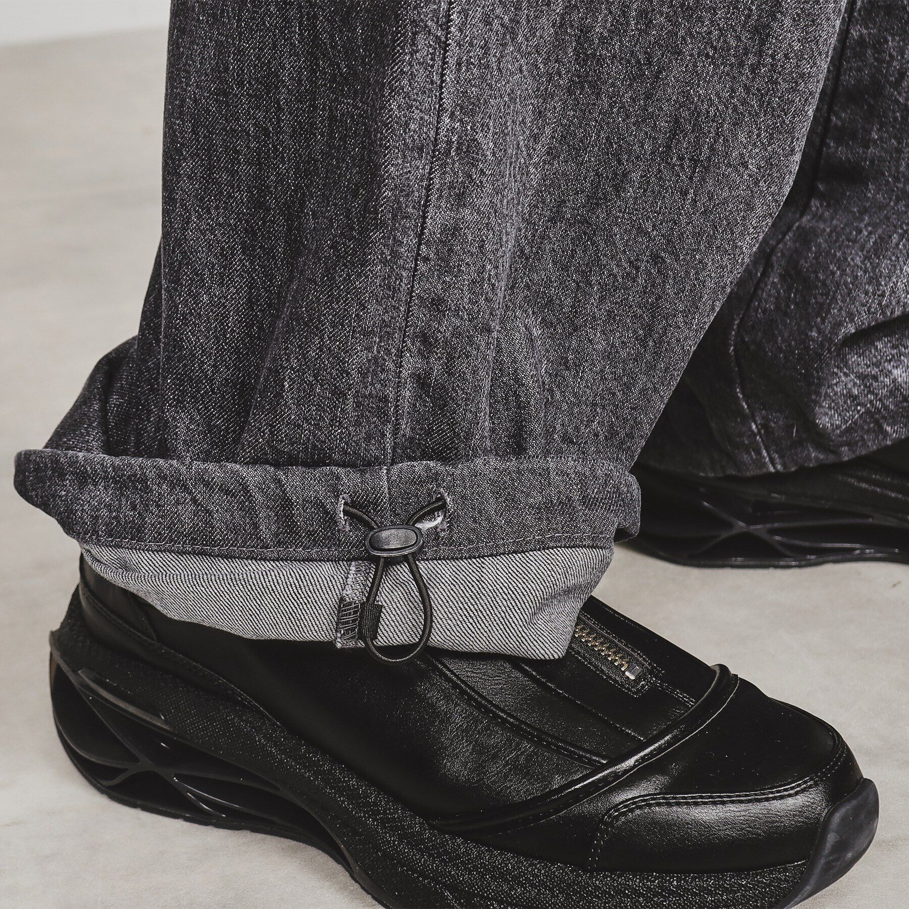 tk.TAKEO KIKUCHI「デニムコンビスウェットパンツ」|その他|