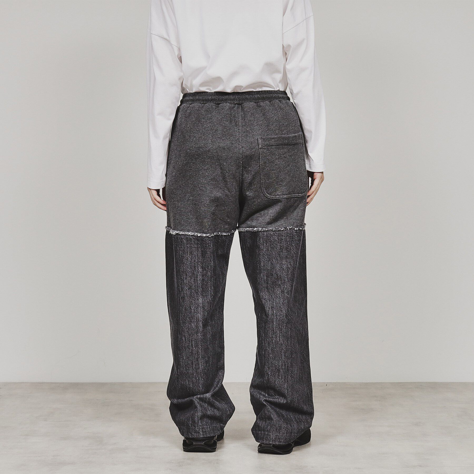 tk.TAKEO KIKUCHI「デニムコンビスウェットパンツ」|その他|