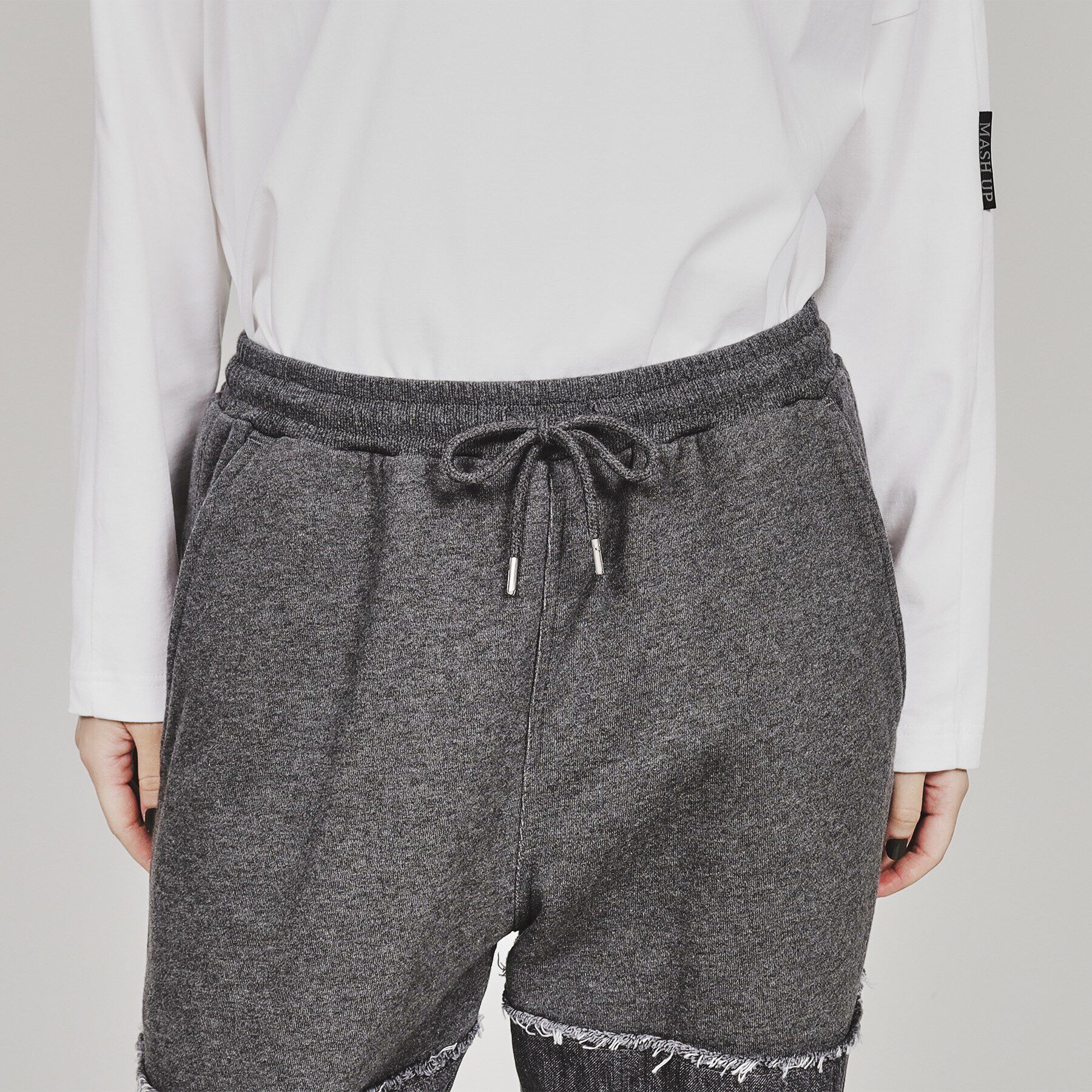 tk.TAKEO KIKUCHI「デニムコンビスウェットパンツ」|その他|