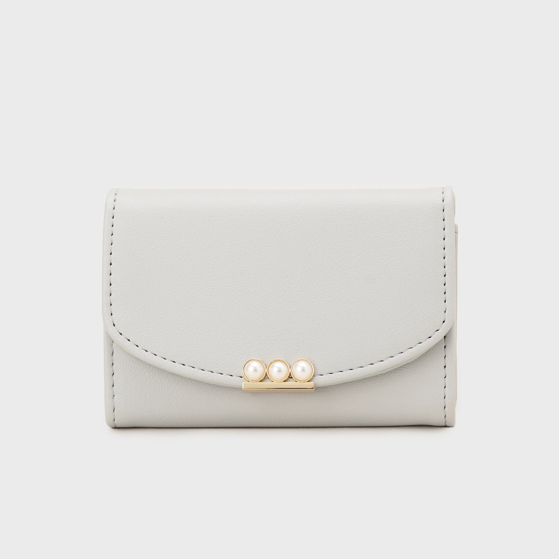 index「パール調カードケース」|その他|グレー(012)