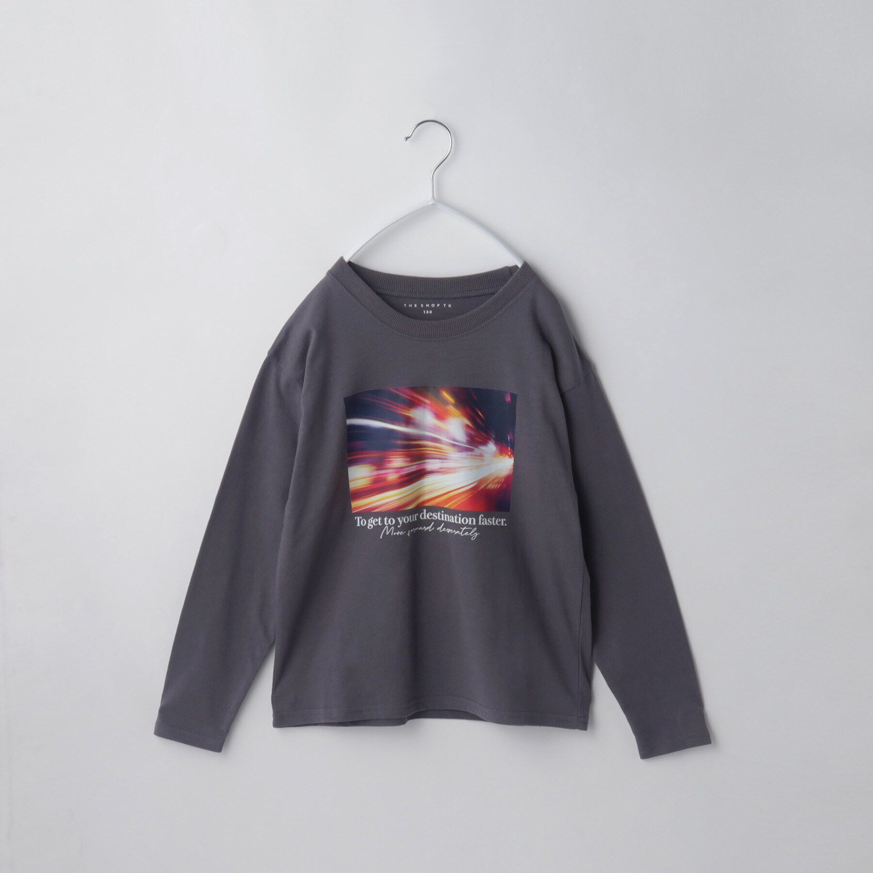 THE SHOP TK「【110－160/親子リンク】オーガビッツコットンプリントTシャツ/洗濯機OK」|Tシャツ・カットソー|スミクロ(018)