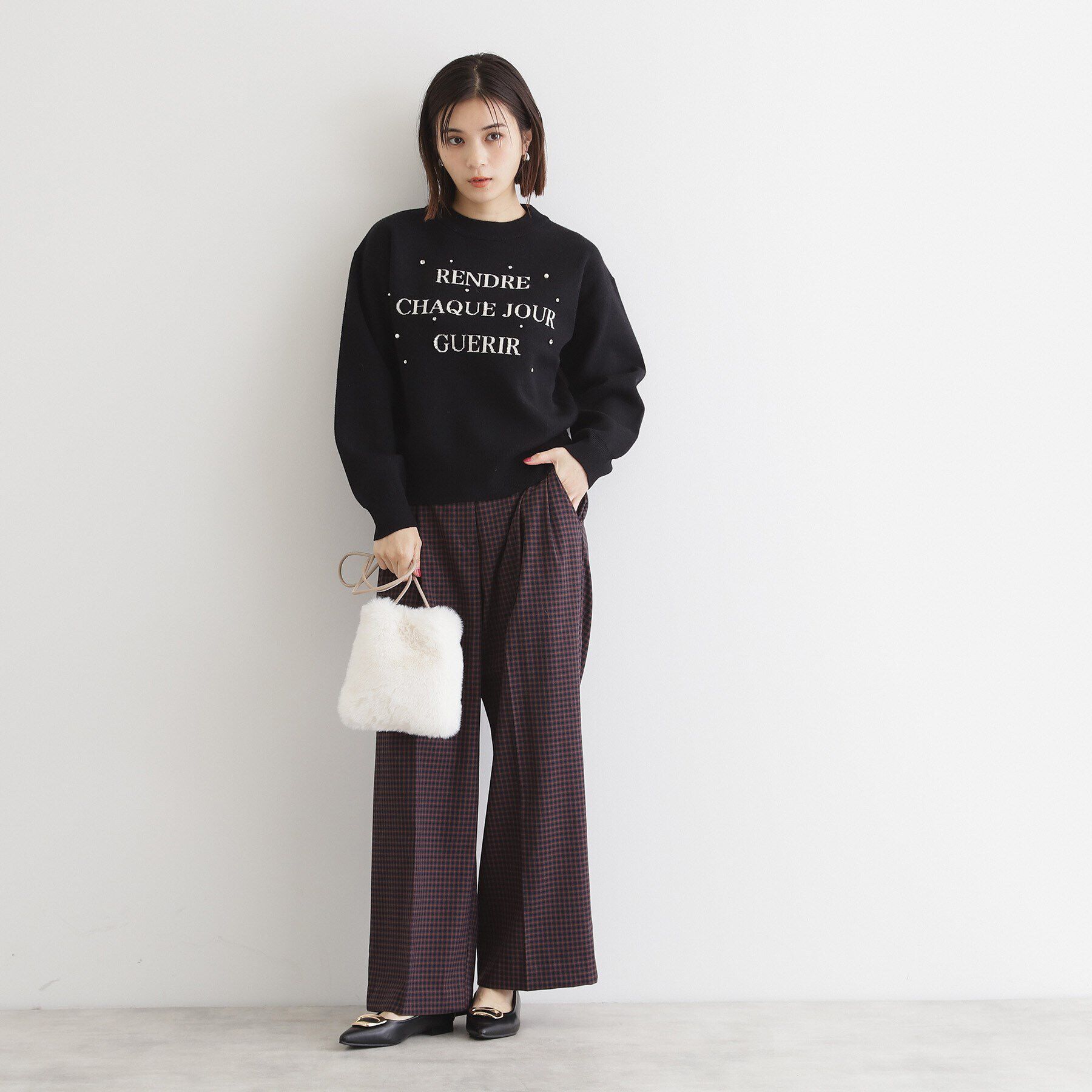 THE SHOP TK「ファーアソートミニショルダー」|ショルダー・メッセンジャー|