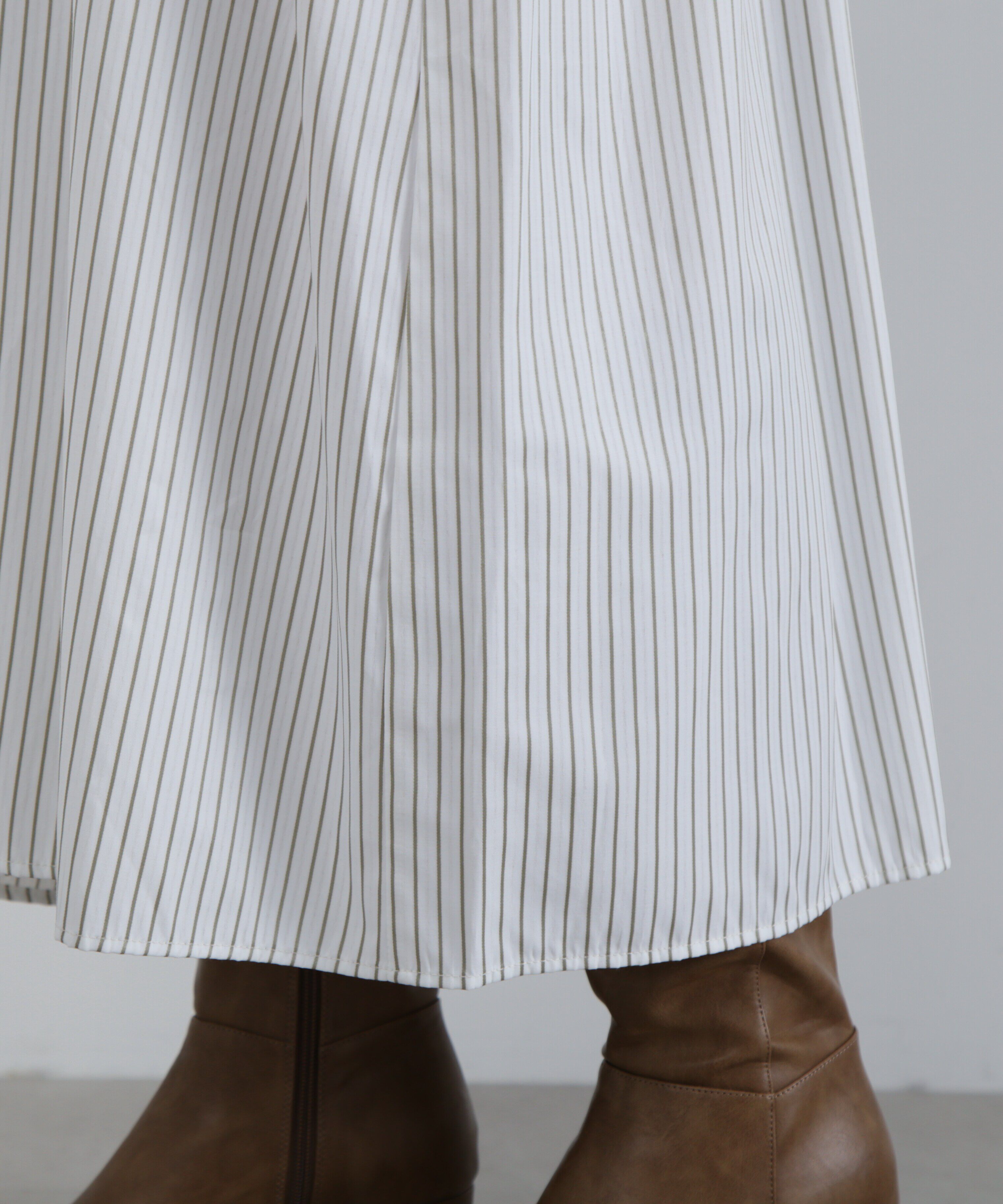  「ビスチェレイヤードシャツワンピース」|ワンピース|