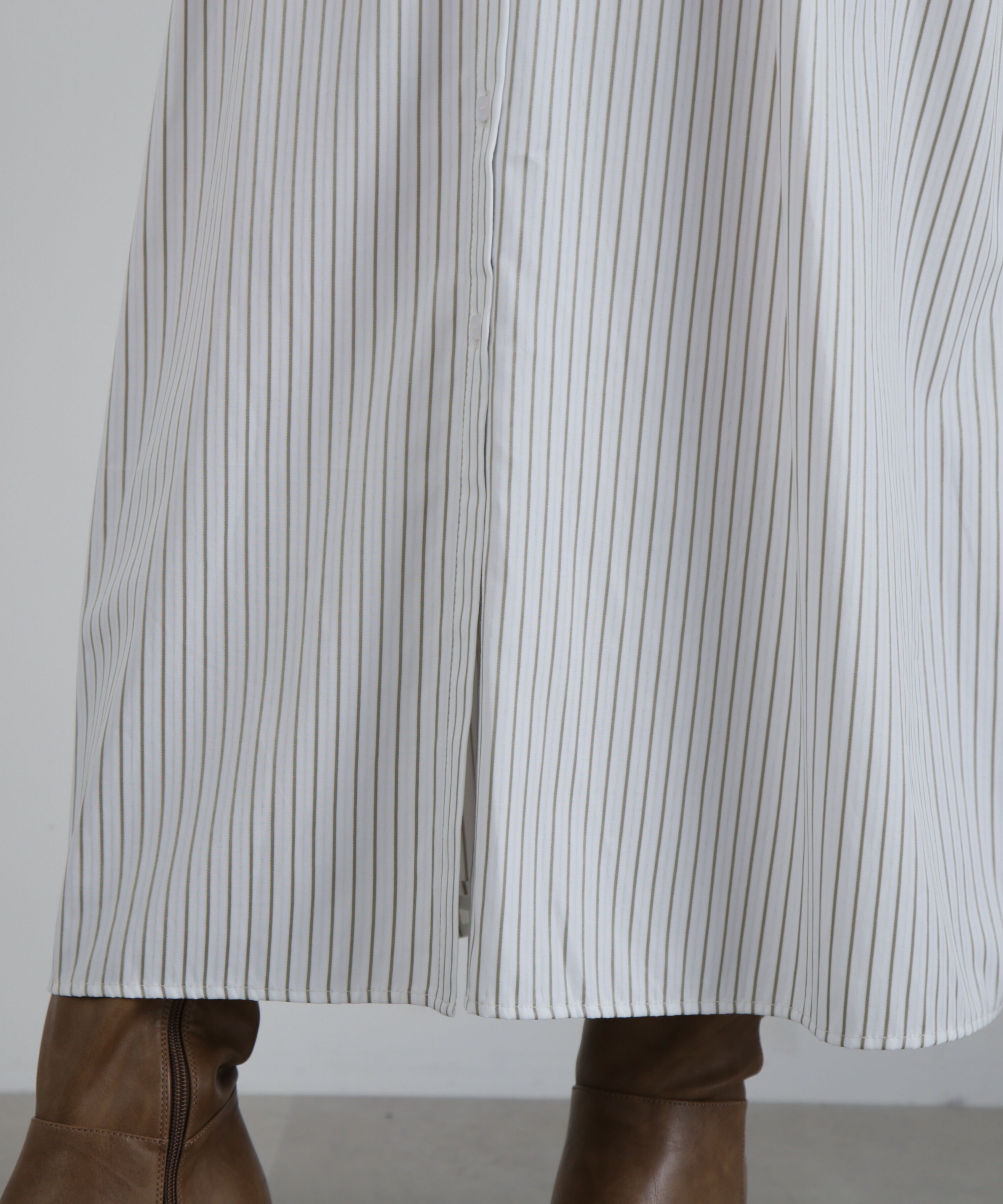  「ビスチェレイヤードシャツワンピース」|ワンピース|