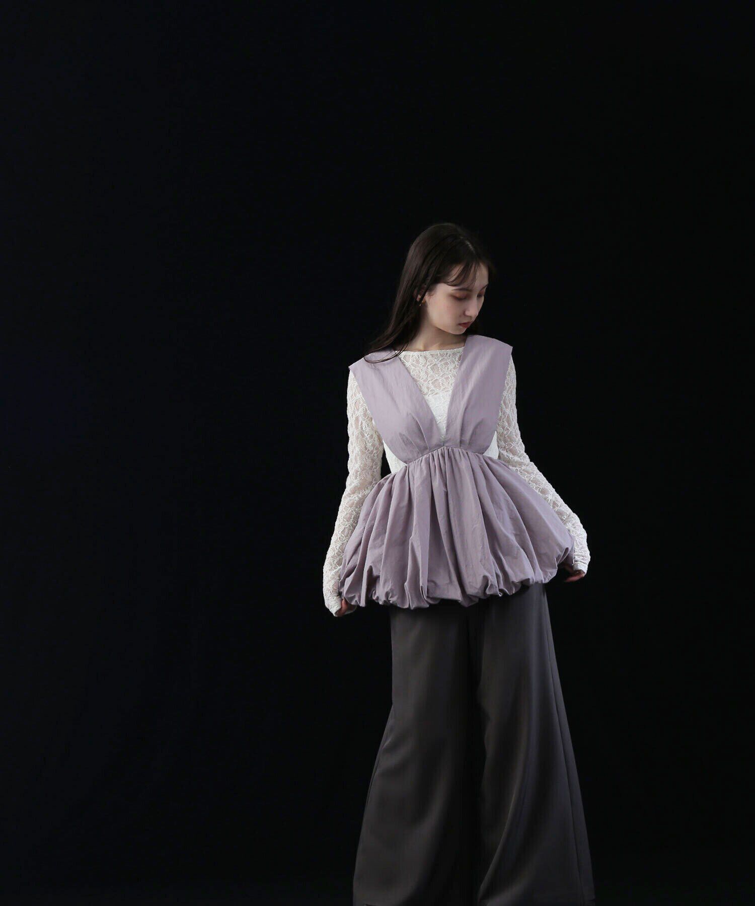  「シアーレースカットソー」|Tシャツ・カットソー|