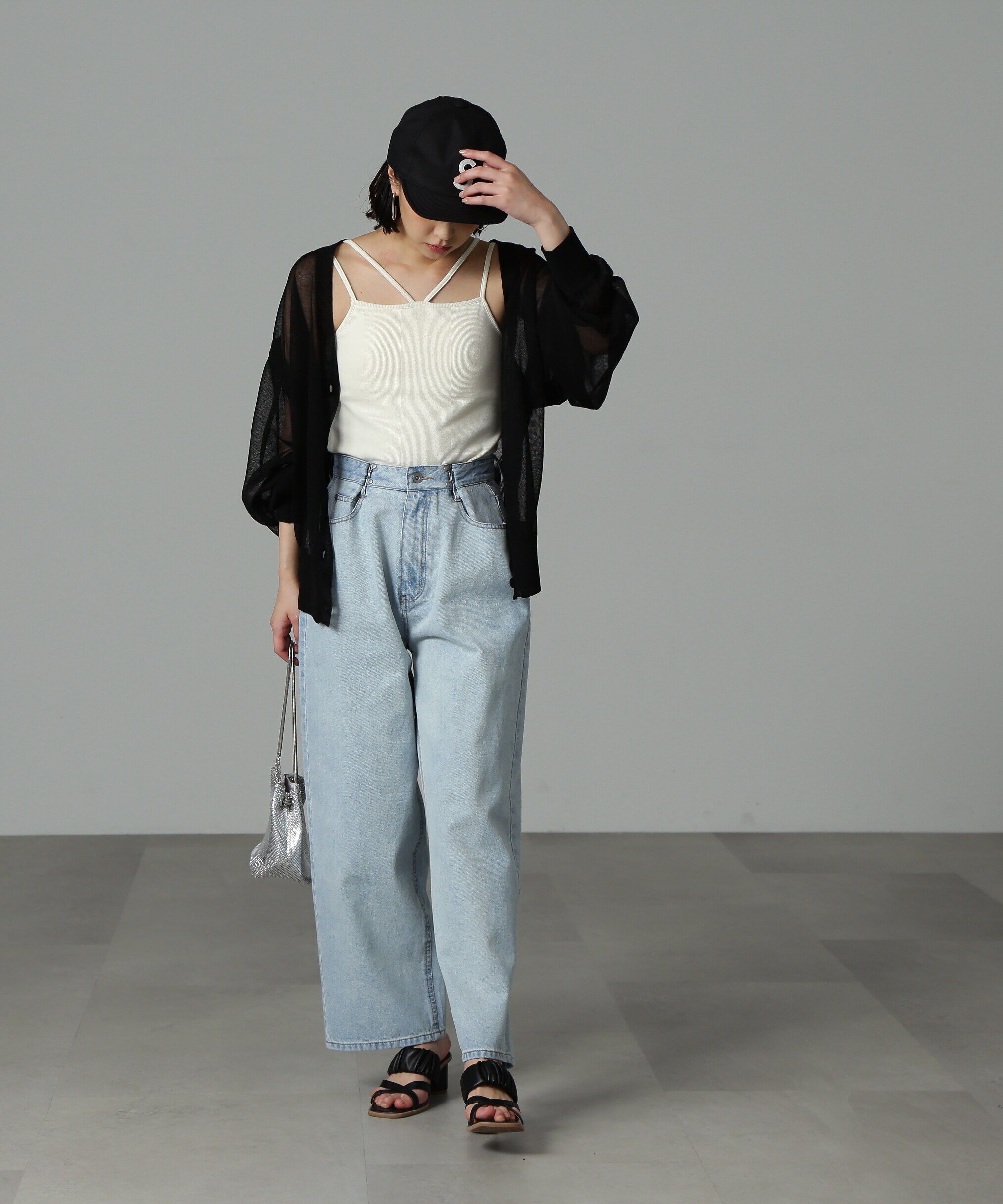  「マルチWAYシアーカーディガン」|ニット・セーター|