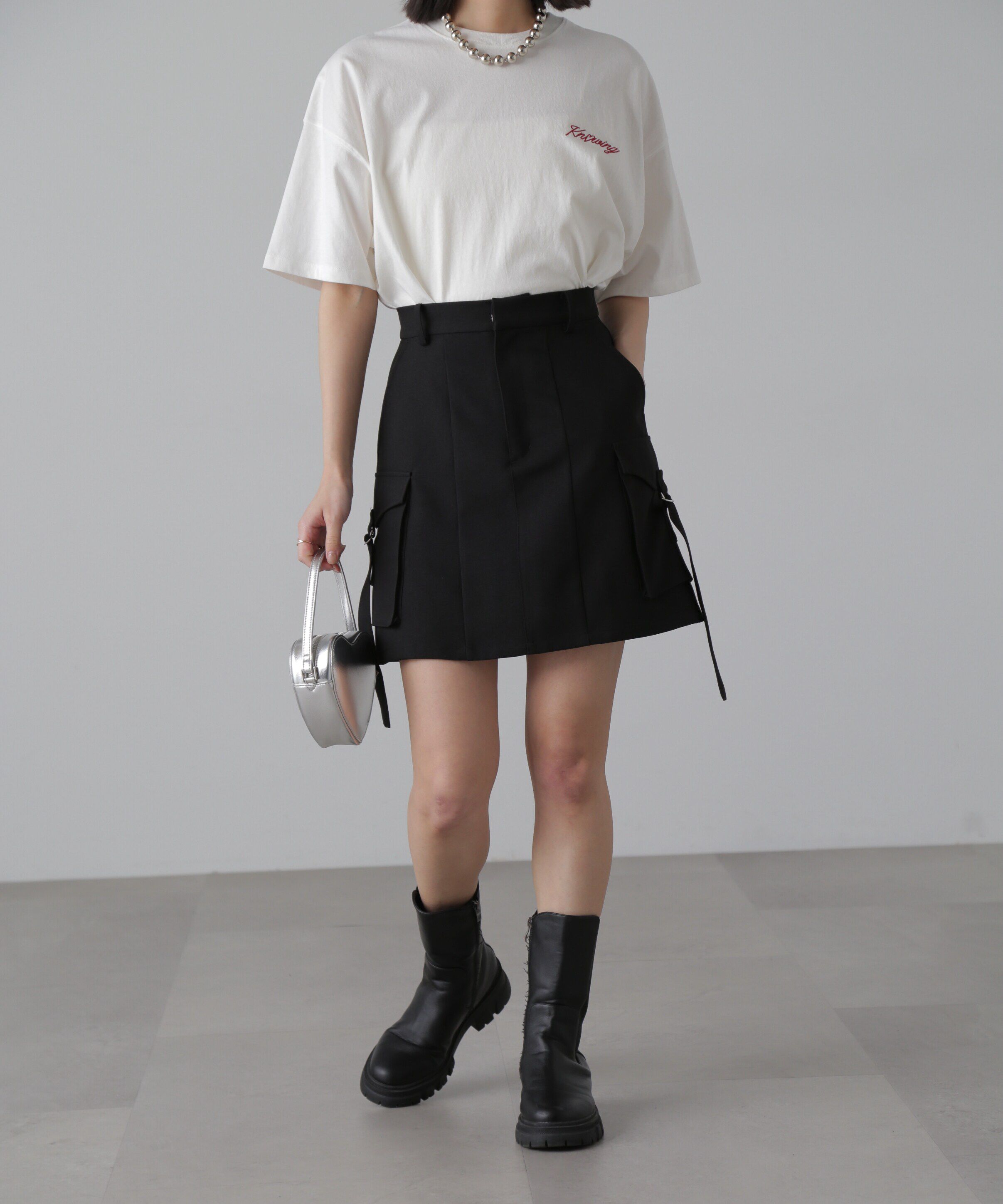  「カーゴミニスカート」|スカート|