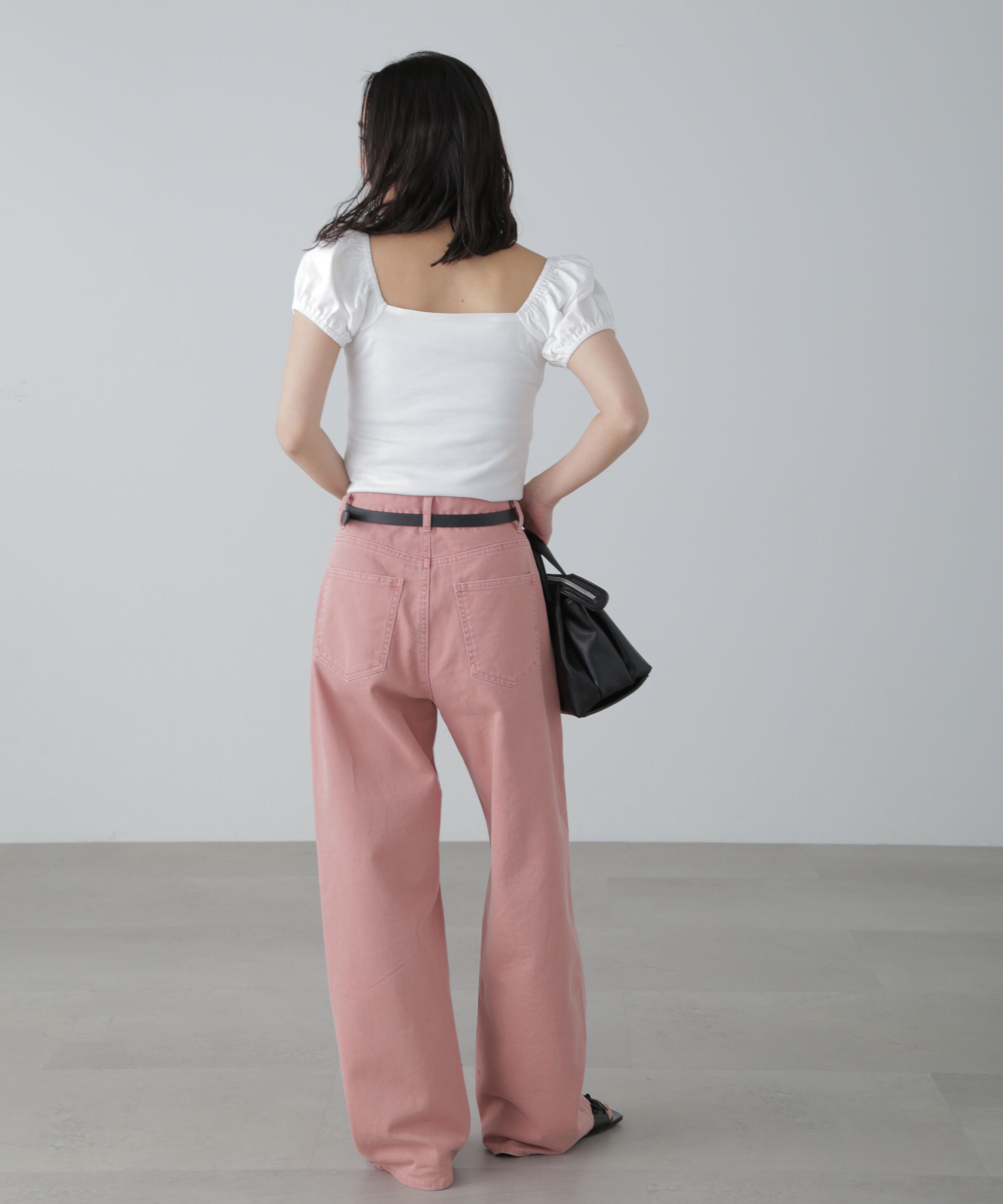  「ワイドストレートカラーパンツ」|その他|