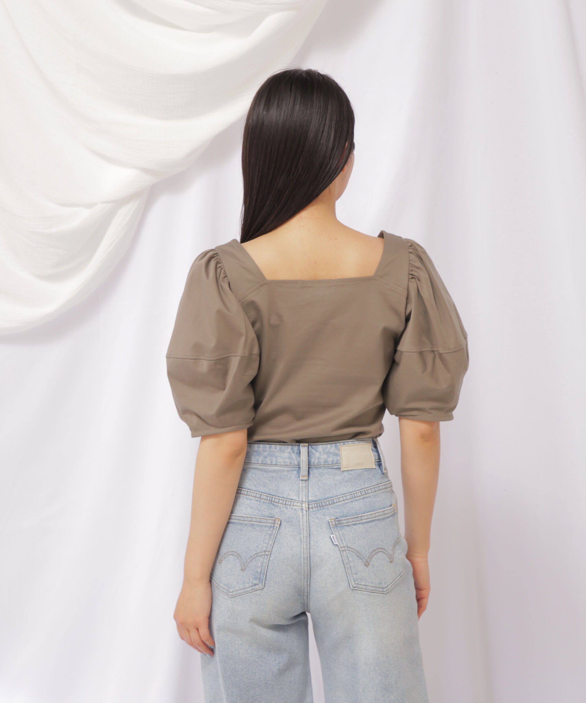  「ビスチェ切り替えカットソー」|Tシャツ・カットソー|