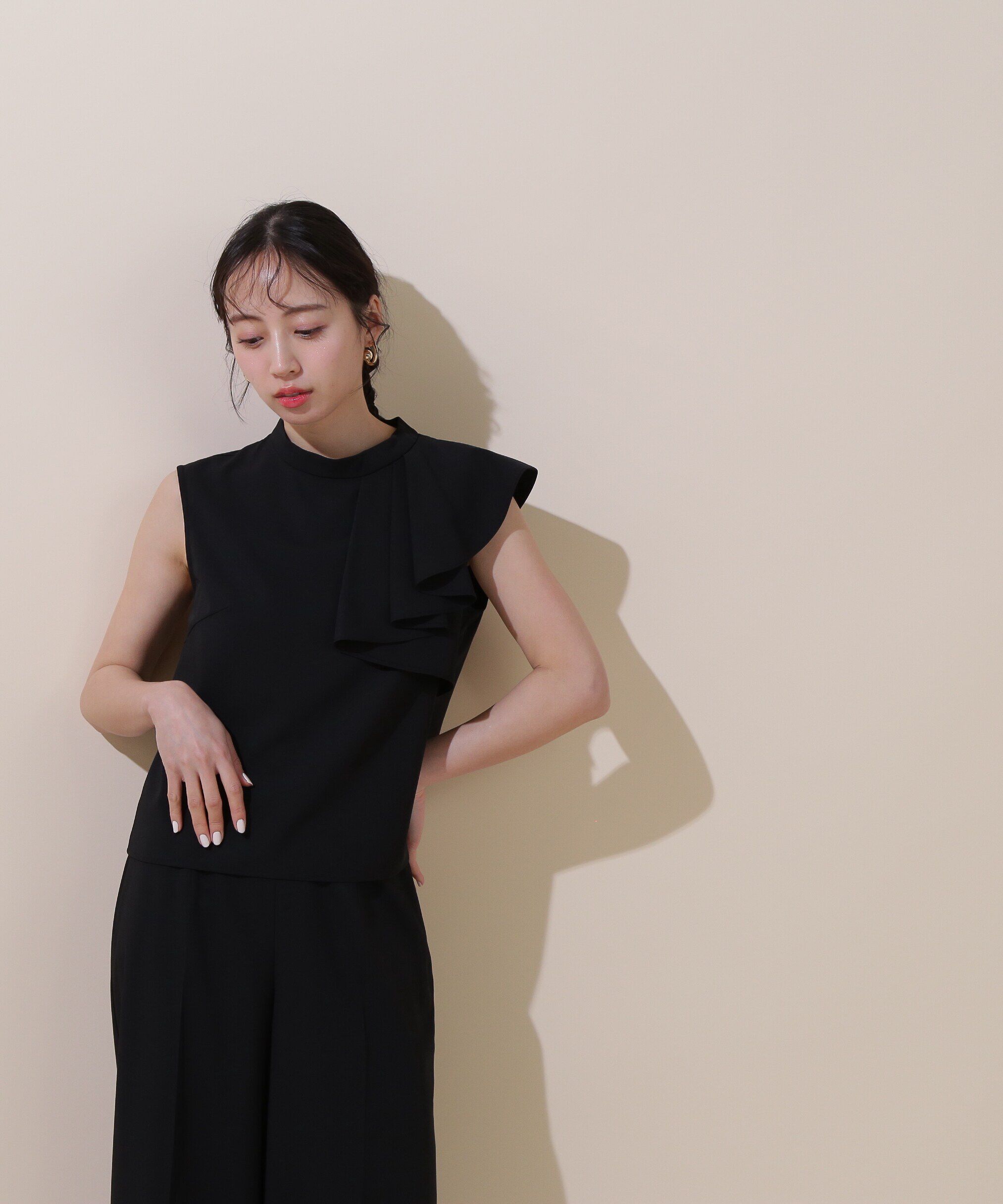  「アシメラッフルセットアップ」|ワンピース|