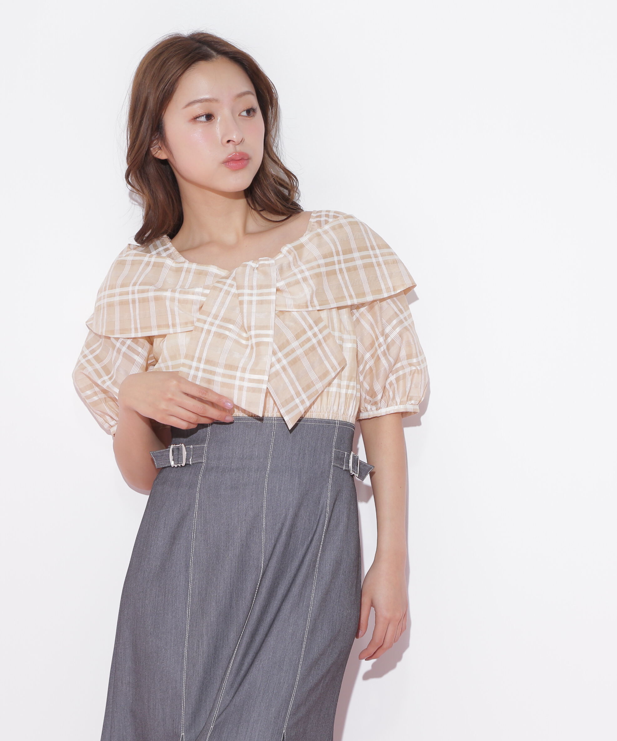  「ビッグリボンブラウス」|シャツ・ブラウス|