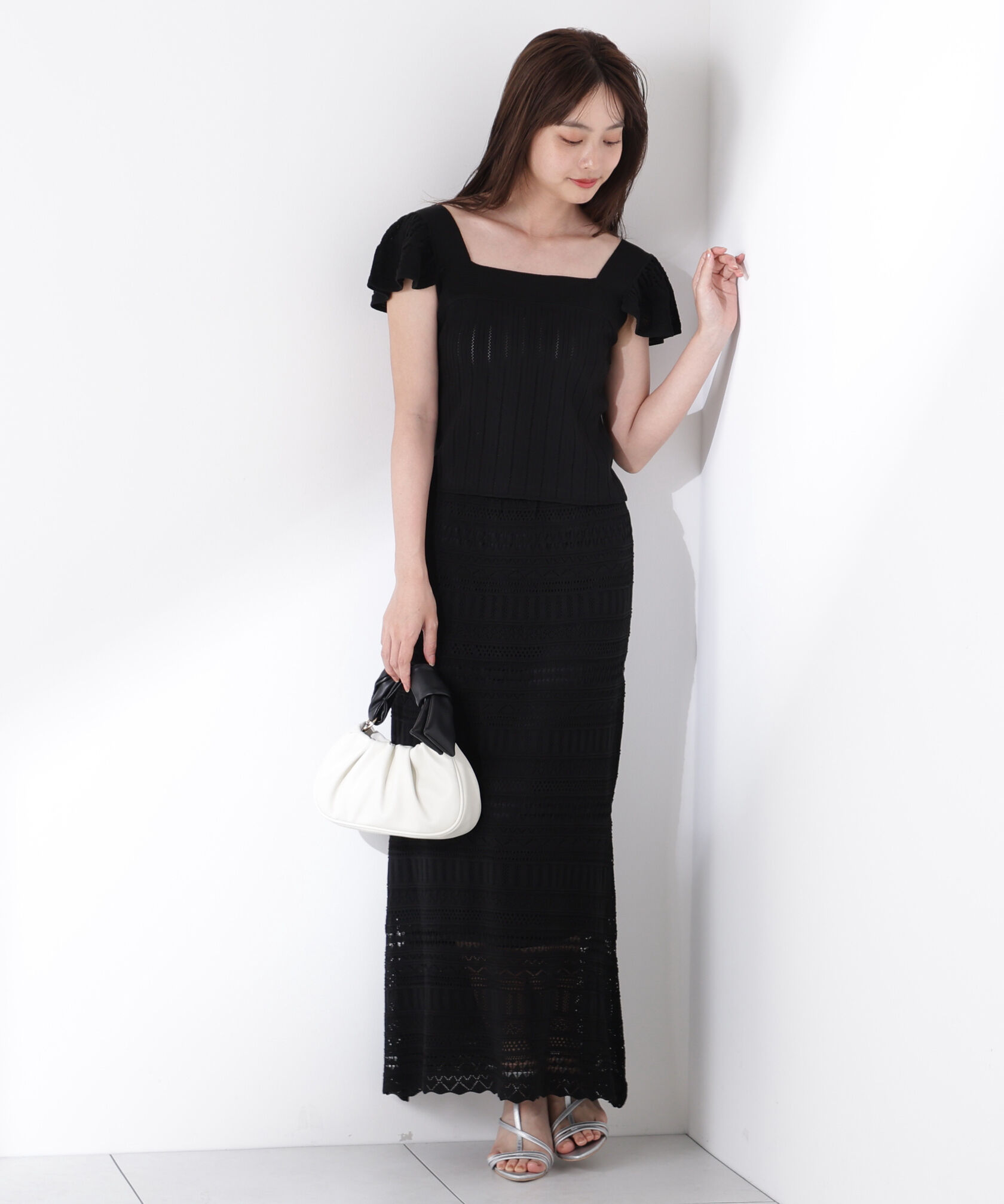 PROPORTION BODY DRESSING「透かし編 SETUP」|ワンピース|