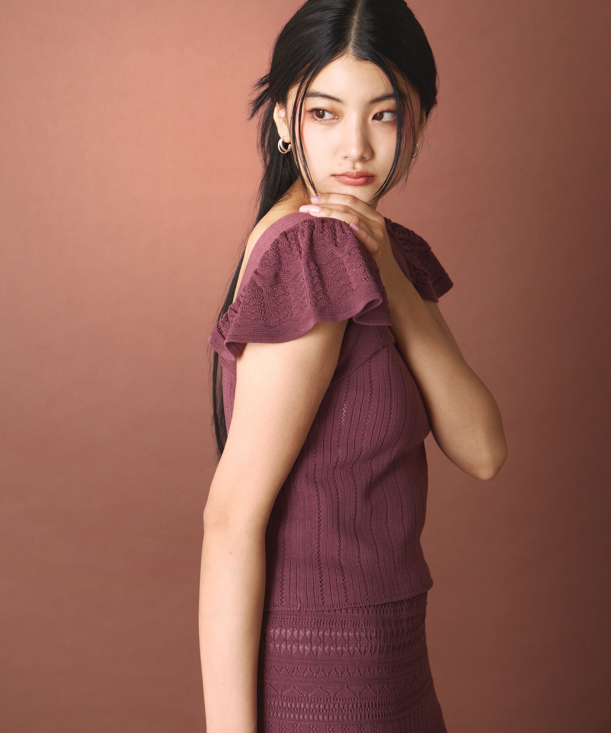 PROPORTION BODY DRESSING「透かし編 SETUP」|ワンピース|