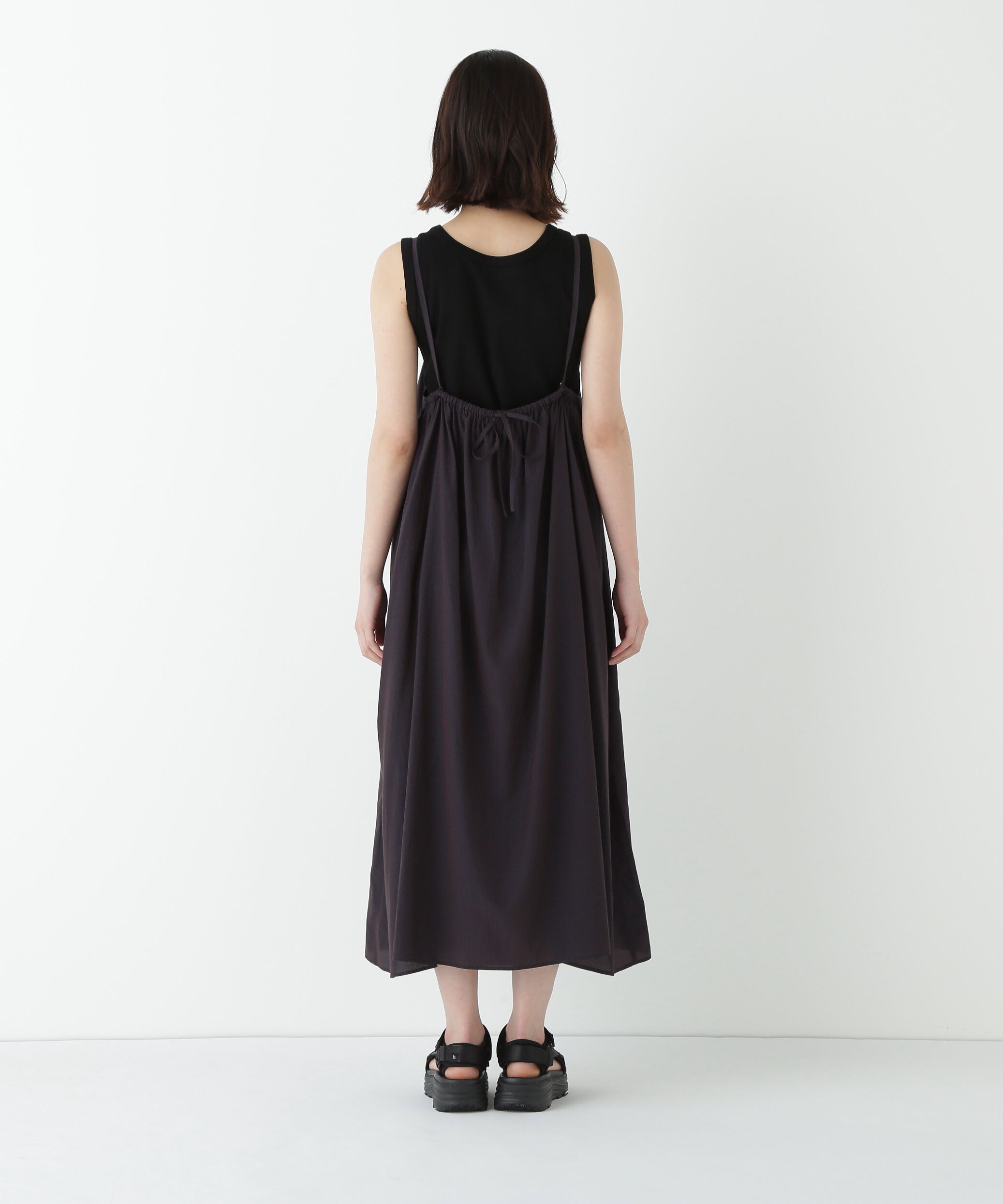  「◆ストライプローンキャミソールワンピース」|ワンピース|