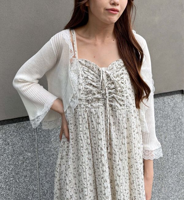 archives「７Ｓレーストリミングカーディガン」|カーディガン|OFF WHITE