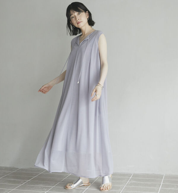 Doux archives「２ＷＡＹエスパンディロングワンピース」|ワンピース|GRAY