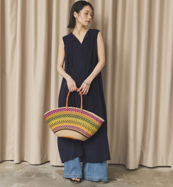 Doux archives「２ＷＡＹエスパンディロングワンピース」|ワンピース|NAVY